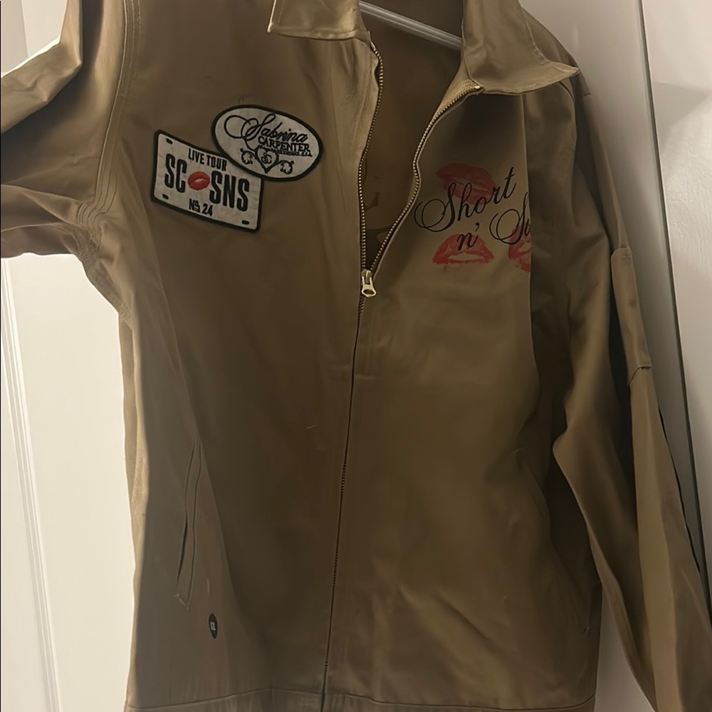Sabrina carpenter VIP tour jacket with Embroidered Patches